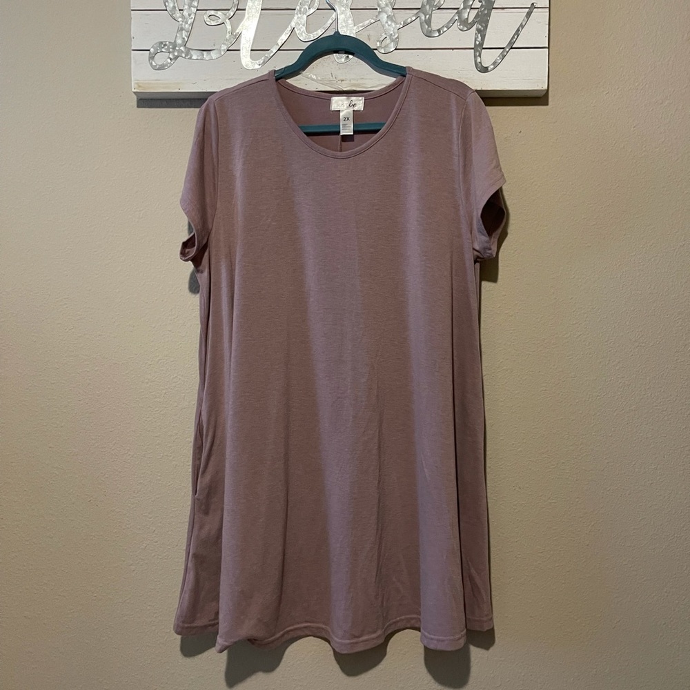Boutique - short sleeve T-shirt dress